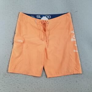 Salt Life Board Shorts Mens 36 Swim Trunks Skull Surf Polyester Beach